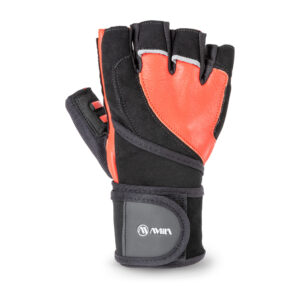 AMILA Γάντια Άρσης Βαρών AMILA Δέρμα Amara Κόκκινο/Μαύρο L 44611