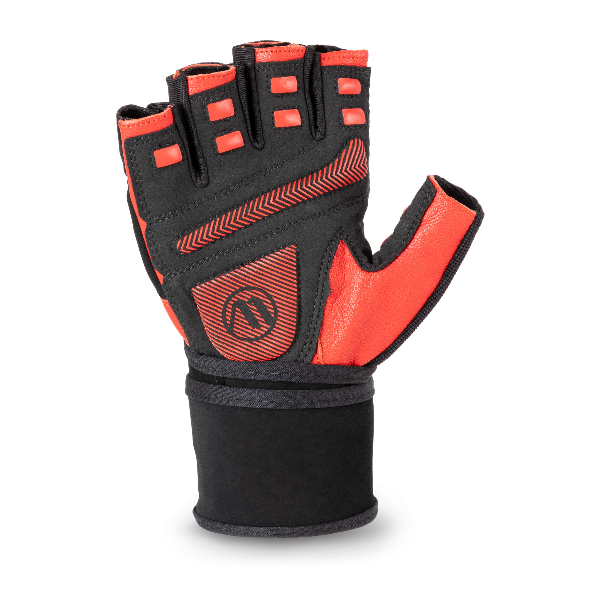 AMILA Γάντια Άρσης Βαρών AMILA Δέρμα Amara Κόκκινο/Μαύρο L 44611 - Image 10