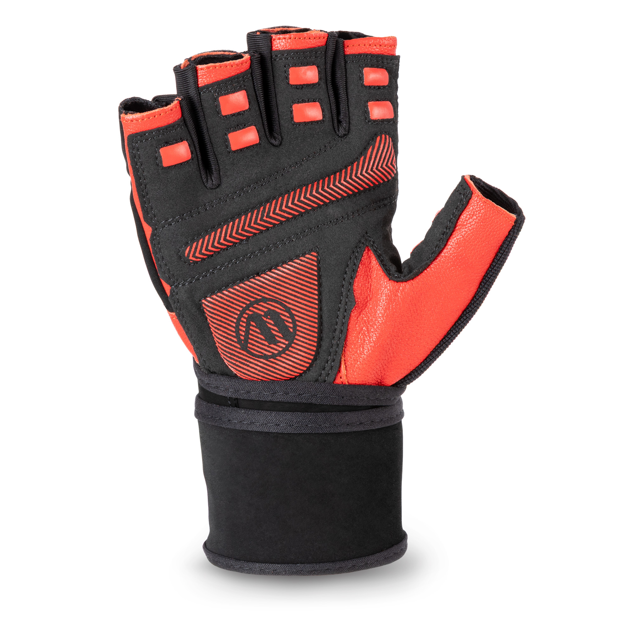 AMILA Γάντια Άρσης Βαρών AMILA Δέρμα Amara Κόκκινο/Μαύρο XL 44612 - Image 6