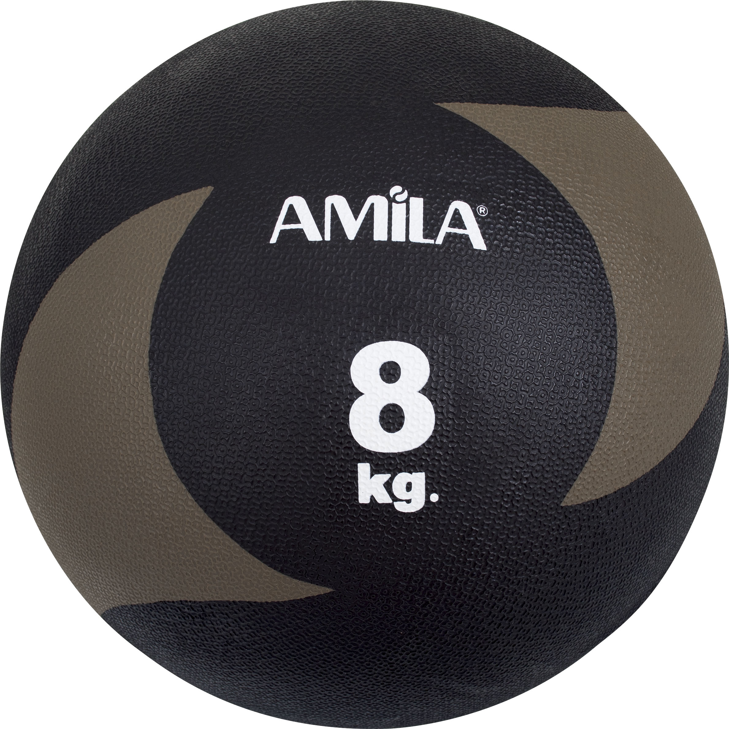 AMILA Μπάλα AMILA Medicine Ball Original Rubber 8kg 44641 - Image 6