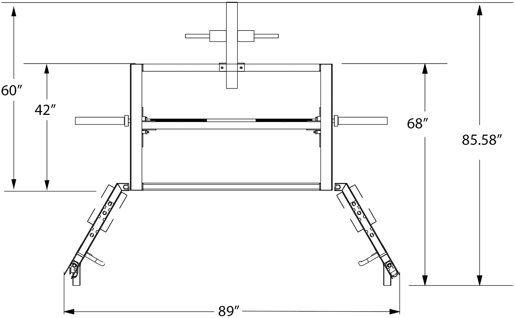 BODYCRAFT Μηχάνημα Smith Bodycraft Jones Light Commercial 44714 - Image 3