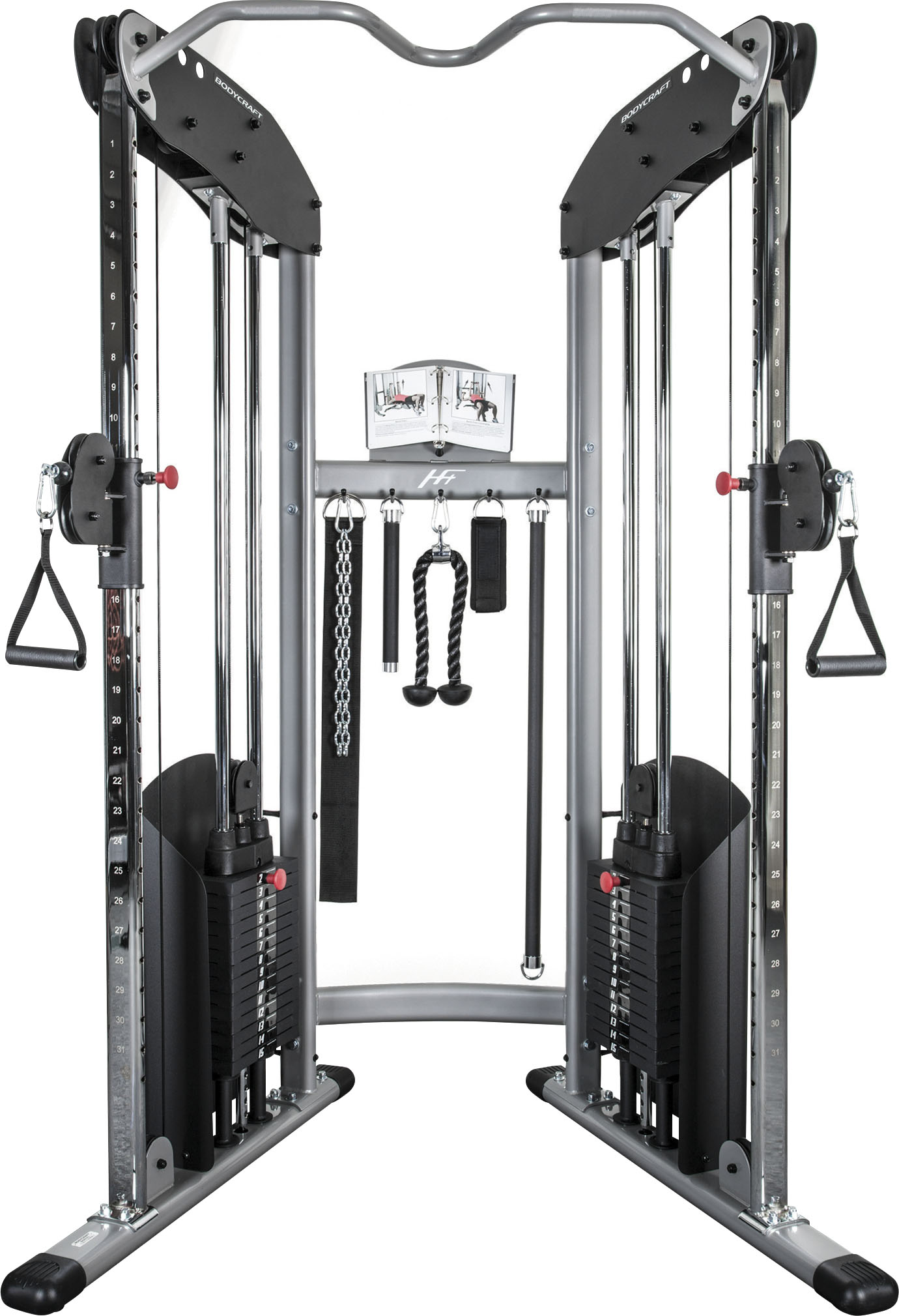 BODYCRAFT Μηχάνημα Διπλής Τροχαλίας Bodycraft HFT 44717 - Image 4