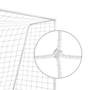 AMILA Δίχτυ Ποδοσφαίρου 11v11 Πλεκτό PE 3mm 44906