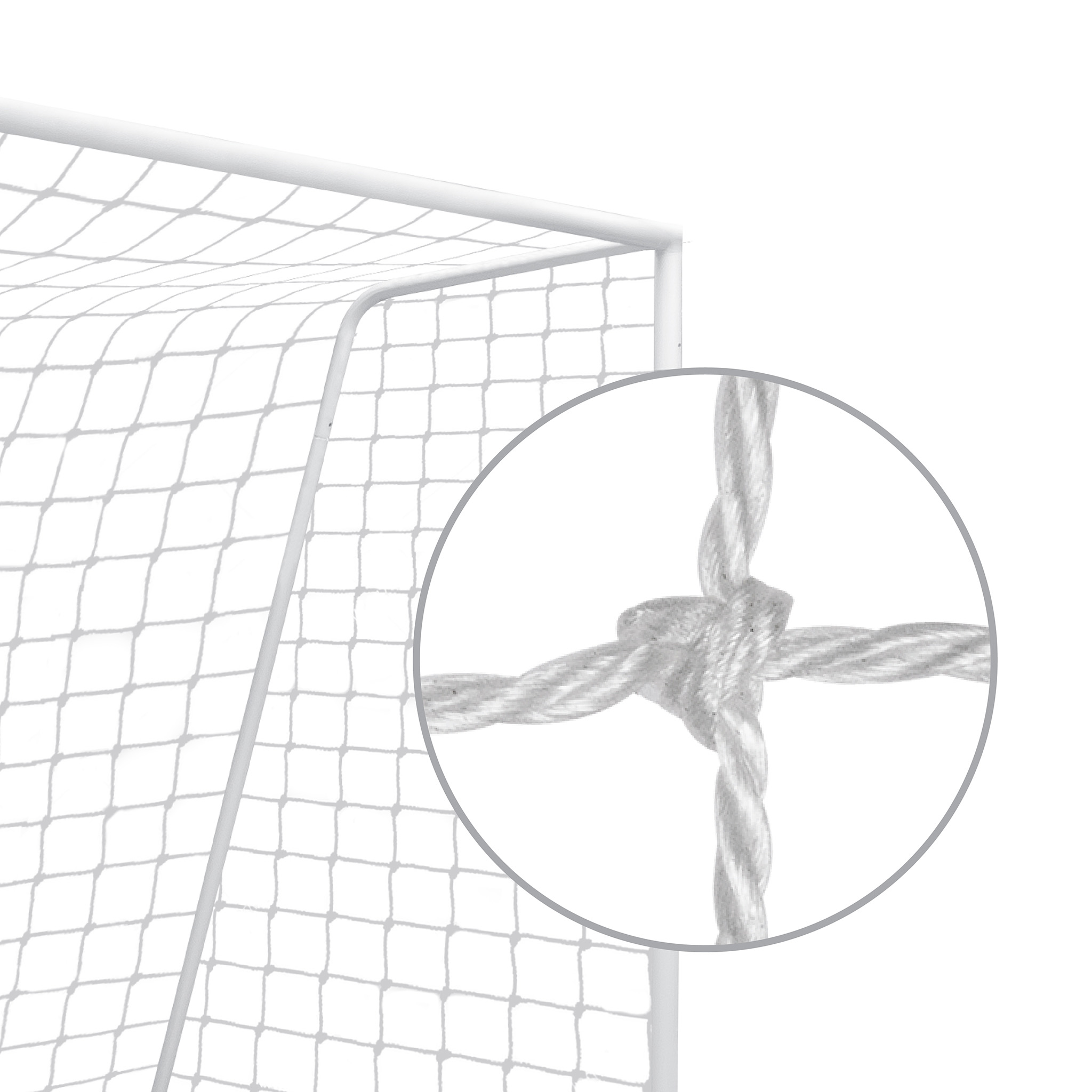 AMILA Δίχτυ Ποδοσφαίρου Futsal - 5v5 PE Στριφτό 5mm 44908 - Image 4