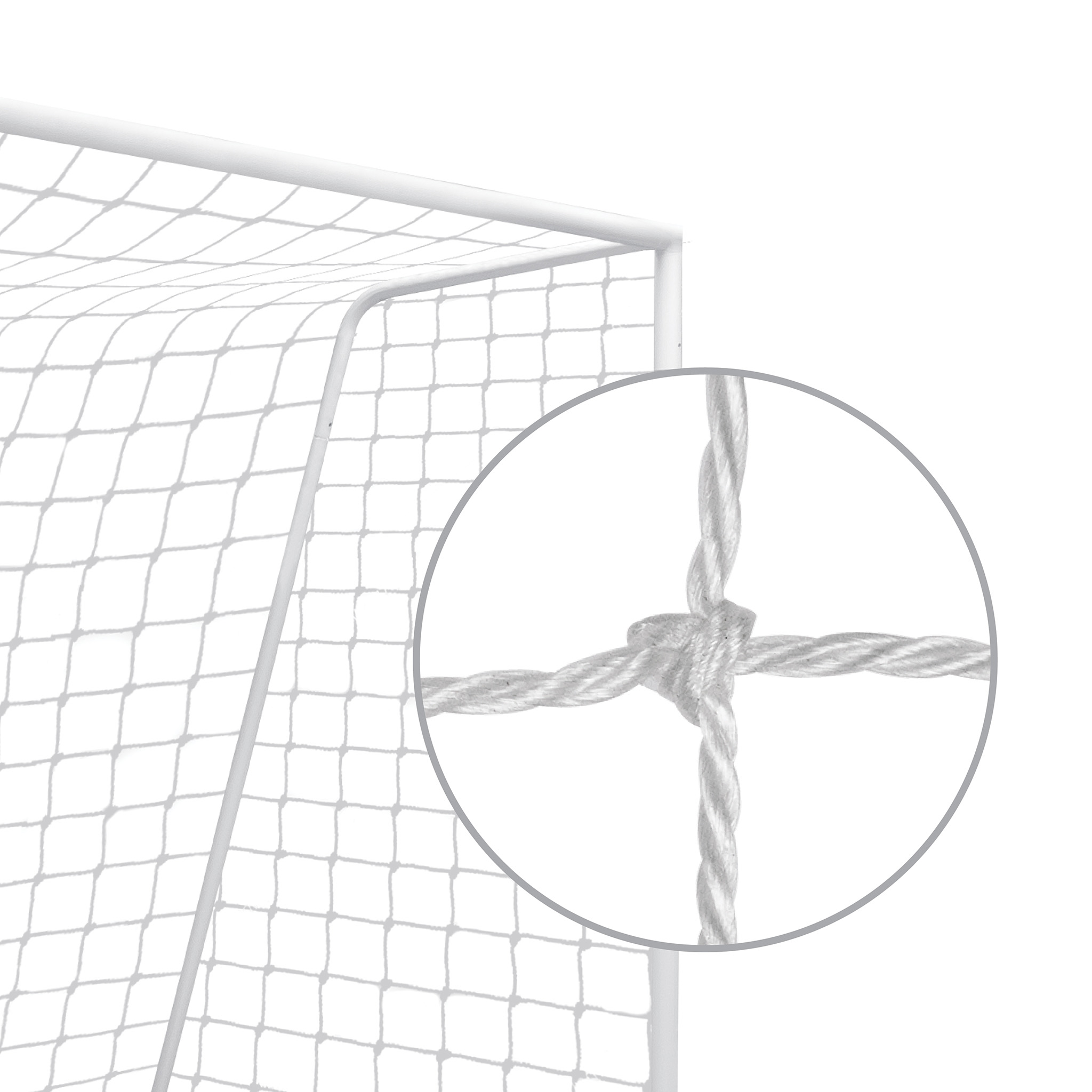 AMILA Δίχτυ Ποδοσφαίρου Futsal - 5v5 PE Στριφτό 3mm 44912