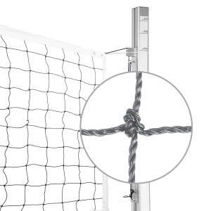 AMILA Δίχτυ Volley 2,5mm με Ξύλο 44925