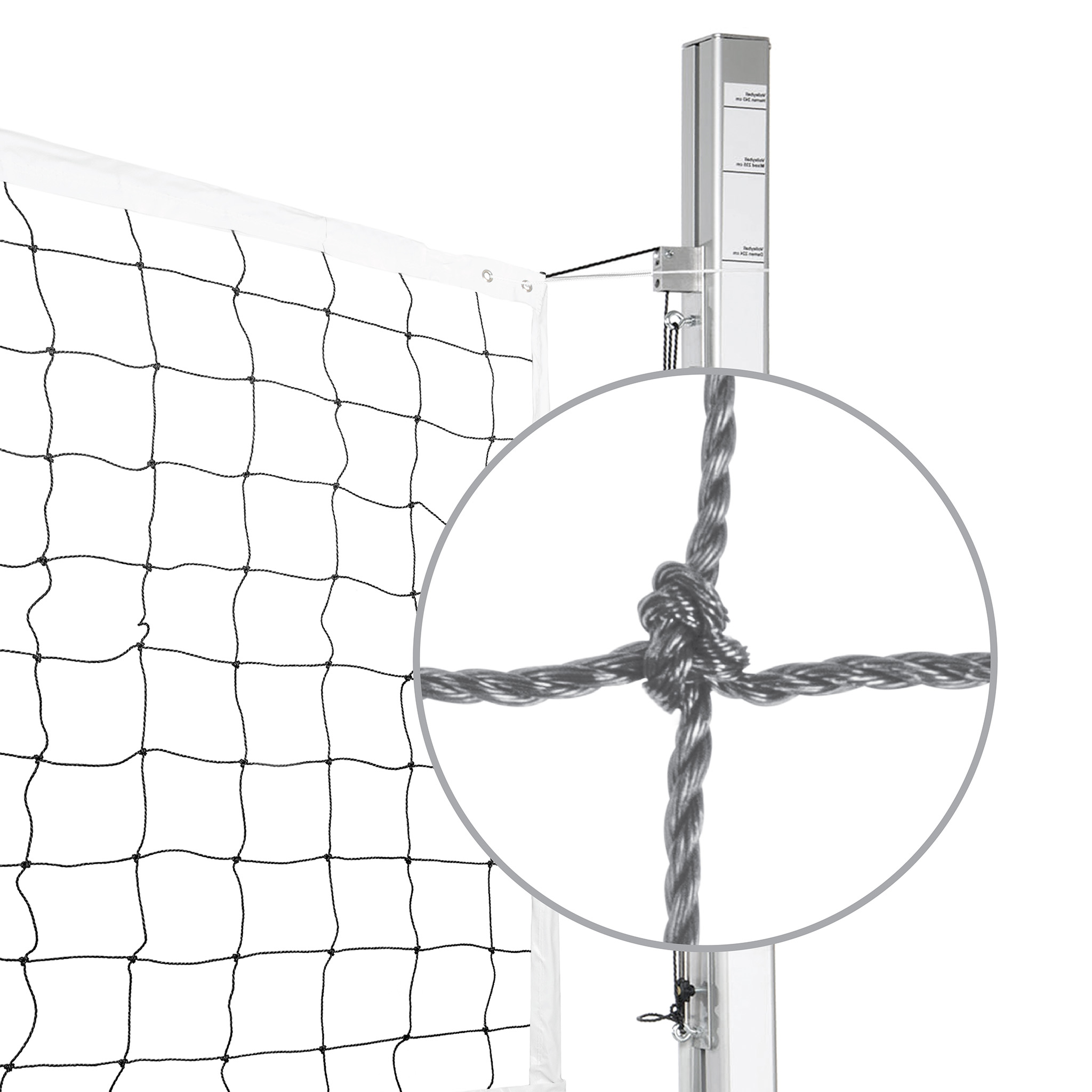 AMILA Δίχτυ Volley 2,5mm με Ξύλο 44925 - Image 11