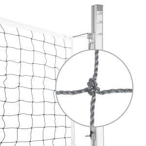 AMILA Δίχτυ Volley 1,5mm με Συρματόσχοινο 44928