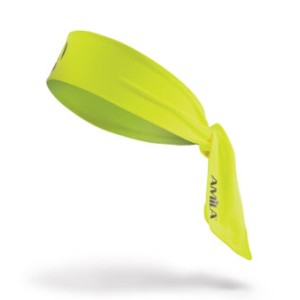 AMILA Περιμετώπιο Bandana AMILA Tie Band Lime/Yellow 45709