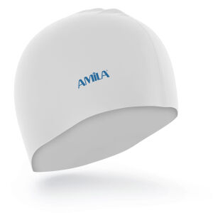 AMILA Σκουφάκι Κολύμβησης AMILA Basic Λευκό 47000