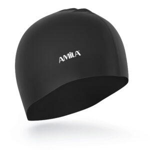 AMILA Σκουφάκι Κολύμβησης AMILA Basic Μαύρο 47013