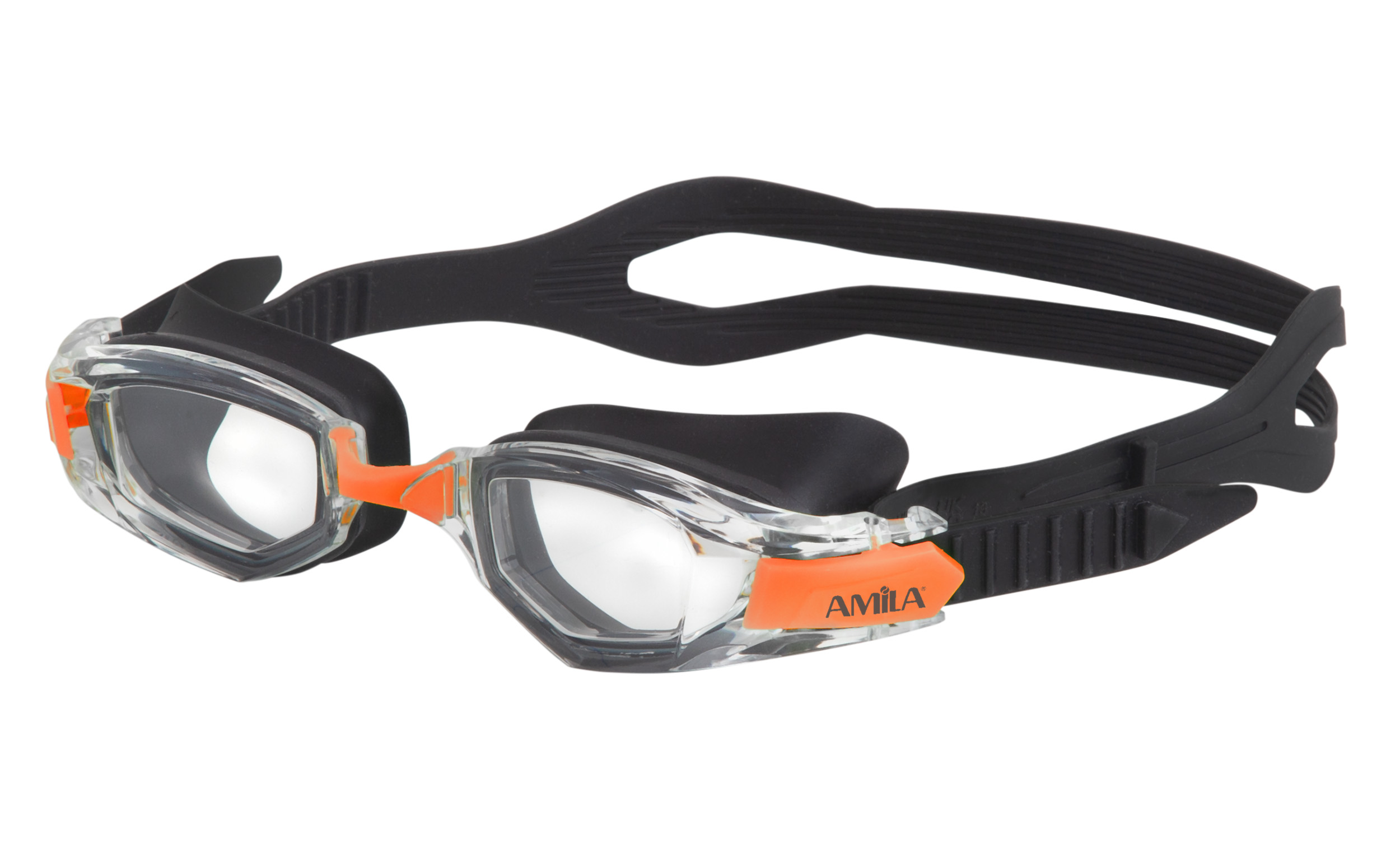 AMILA Γυαλιά Κολύμβησης ΑMILA S05YAF Μαύρο/Πορτοκαλί 47103 - Image 13