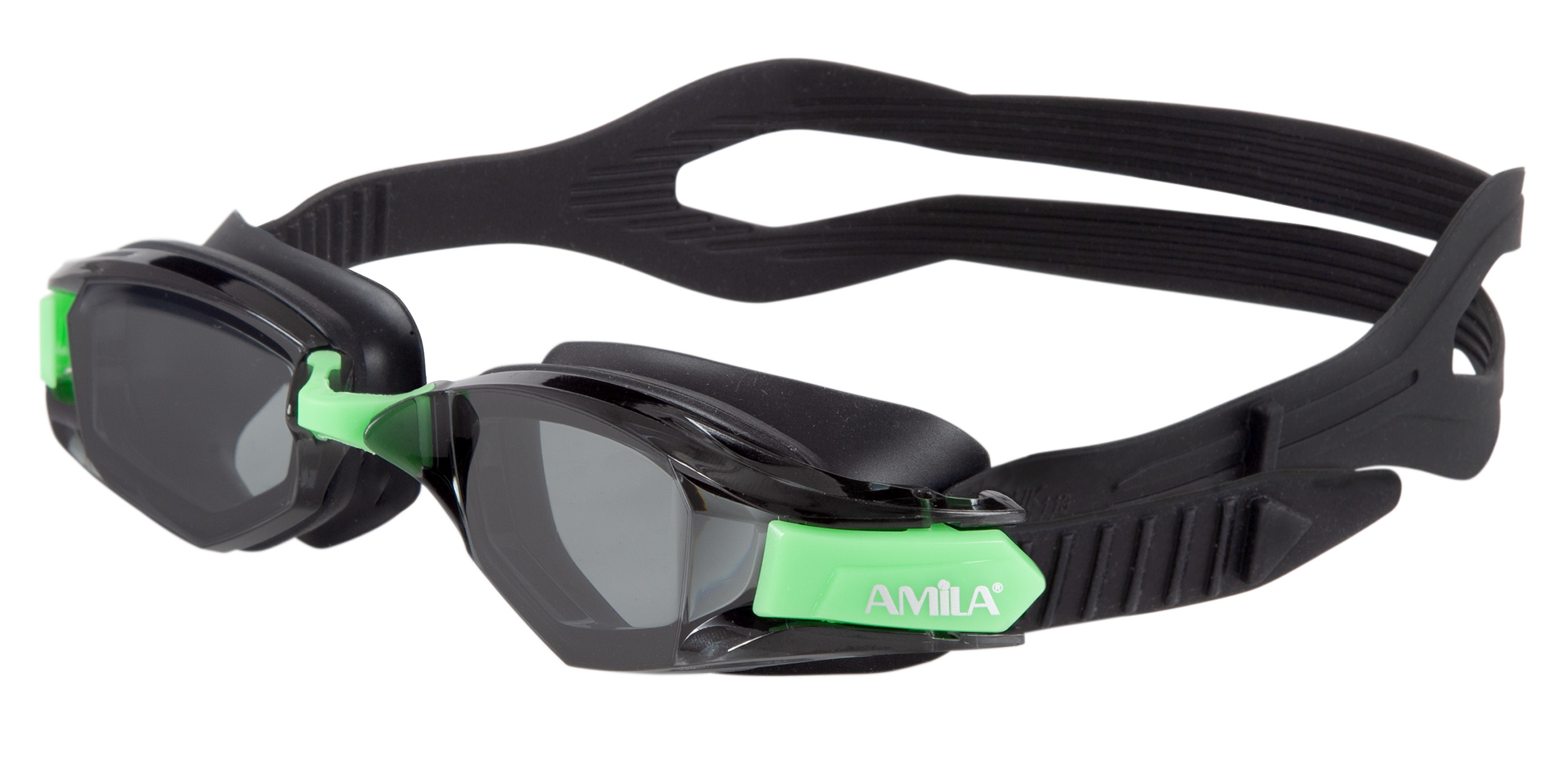AMILA Γυαλιά Κολύμβησης ΑMILA S05YAF Μαύρο/Πράσινο Φιμέ 47152 - Image 4