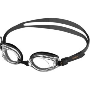 AMILA Γυαλια Κολύμβησης AMILA Μαύρα με Μυωπία 4 Βαθμών 47160
