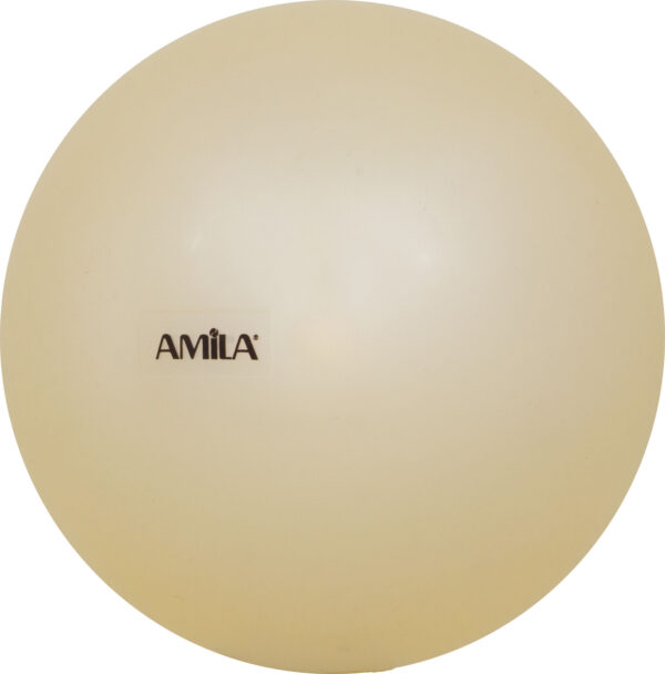 AMILA Μπάλα Ρυθμικής Γυμναστικής 16,5cm, Εκρού 47968