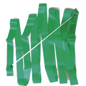 AMILA Κορδέλα Ρυθμικής Γυμναστικής 6m, Πράσινη 47985