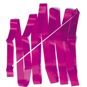 AMILA Κορδέλα Ρυθμικής Γυμναστικής 6m, Φούξια 47987