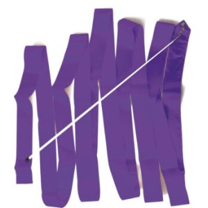 AMILA Κορδέλα Ρυθμικής Γυμναστικής 6m, Μωβ 47989