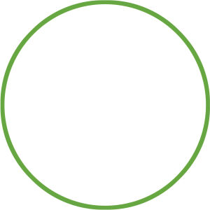 AMILA Χούλα-Χουπ 60cm - Φ18mm - 120gr, Πράσινο 48013