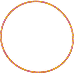 AMILA Χούλα-Χουπ Δίχρωμο 70cm - Φ18mm - 260gr 48024