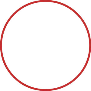 AMILA Χούλα-Χουπ 70cm - Φ19mm - 175gr, Κόκκινο 48057