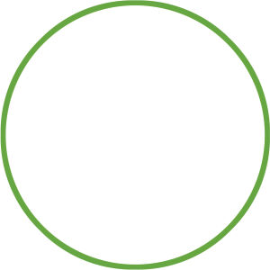 AMILA Χούλα-Χουπ 70cm - Φ19mm - 175gr, Πράσινο 48059