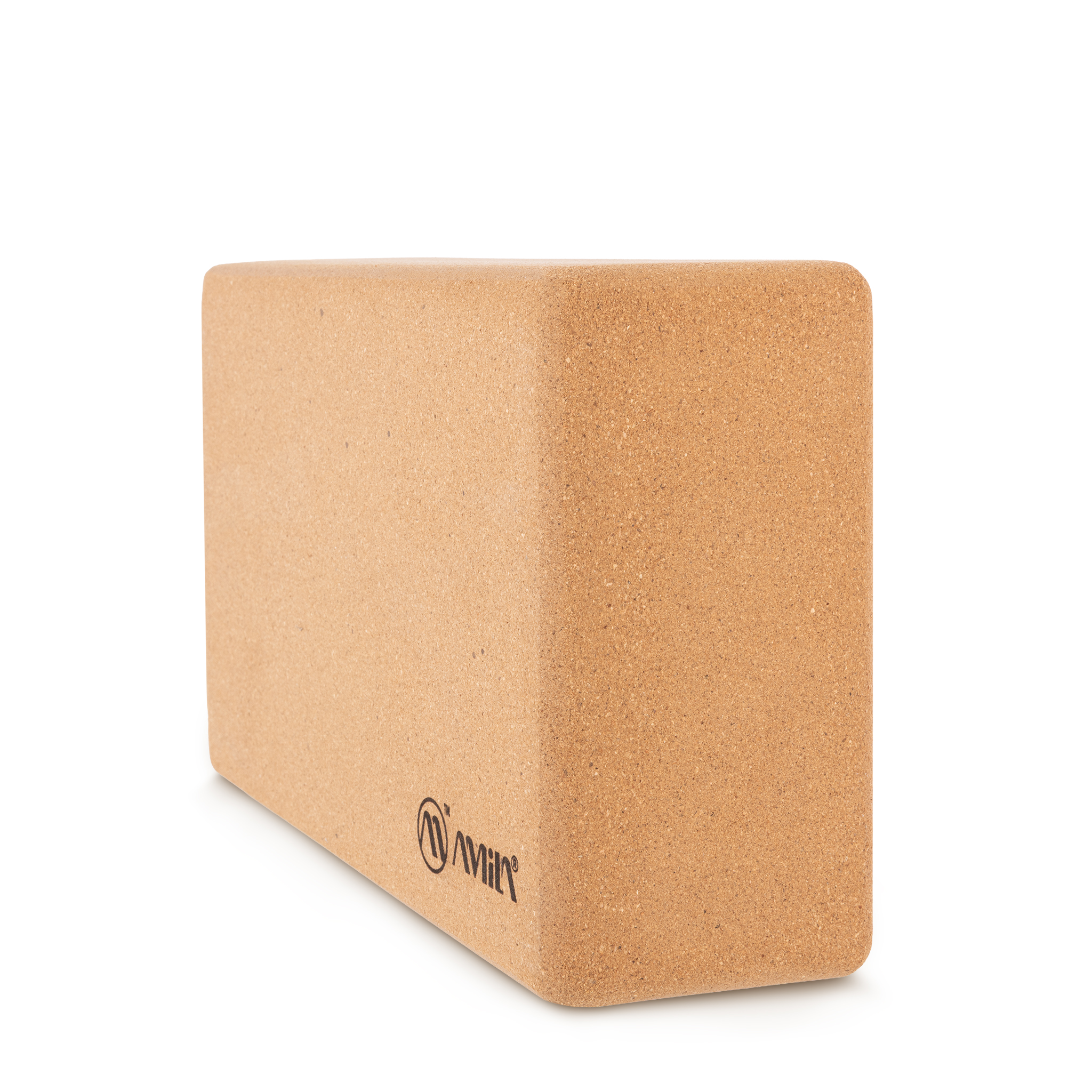 AMILA Τούβλο Yoga Dhara Cork Block 7,6x15x23 cm από Φελλό 48084 - Image 6