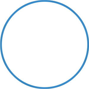 AMILA Χούλα-Χουπ 70cm - Φ19mm - 230gr, Μπλε 48159