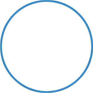 AMILA Χούλα-Χουπ 76cm - Φ18mm - 185gr, Μπλε 48160