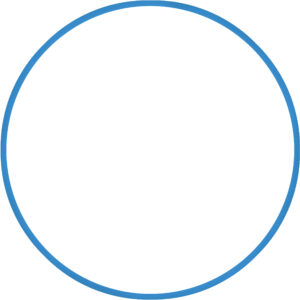 AMILA Χούλα-Χουπ 60cm - Φ18mm - 155gr, Μπλε 48166