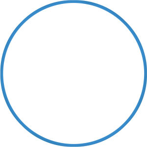 AMILA Χούλα-Χουπ 60cm - Φ18mm - 155gr, Μπλε 48166