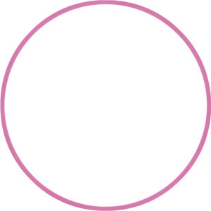 AMILA Χούλα-Χουπ 60cm - Φ18mm - 155gr, Ροζ 48167