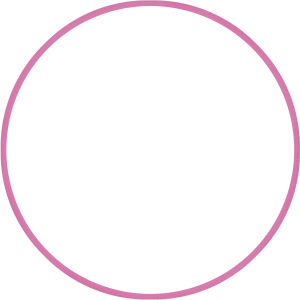 AMILA Χούλα-Χουπ 60cm - Φ18mm - 155gr, Ροζ 48167