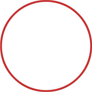 AMILA Χούλα-Χουπ 60cm - Φ18mm - 155gr, Κόκκινο 48168