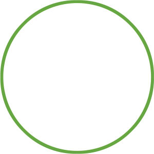 AMILA Χούλα-Χουπ 60cm - Φ18mm - 155gr, Πράσινο 48170