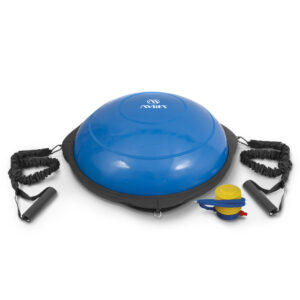 AMILA AMILA Balance Ball με Ξύλινη Βάση Μπλε 63cm 48192