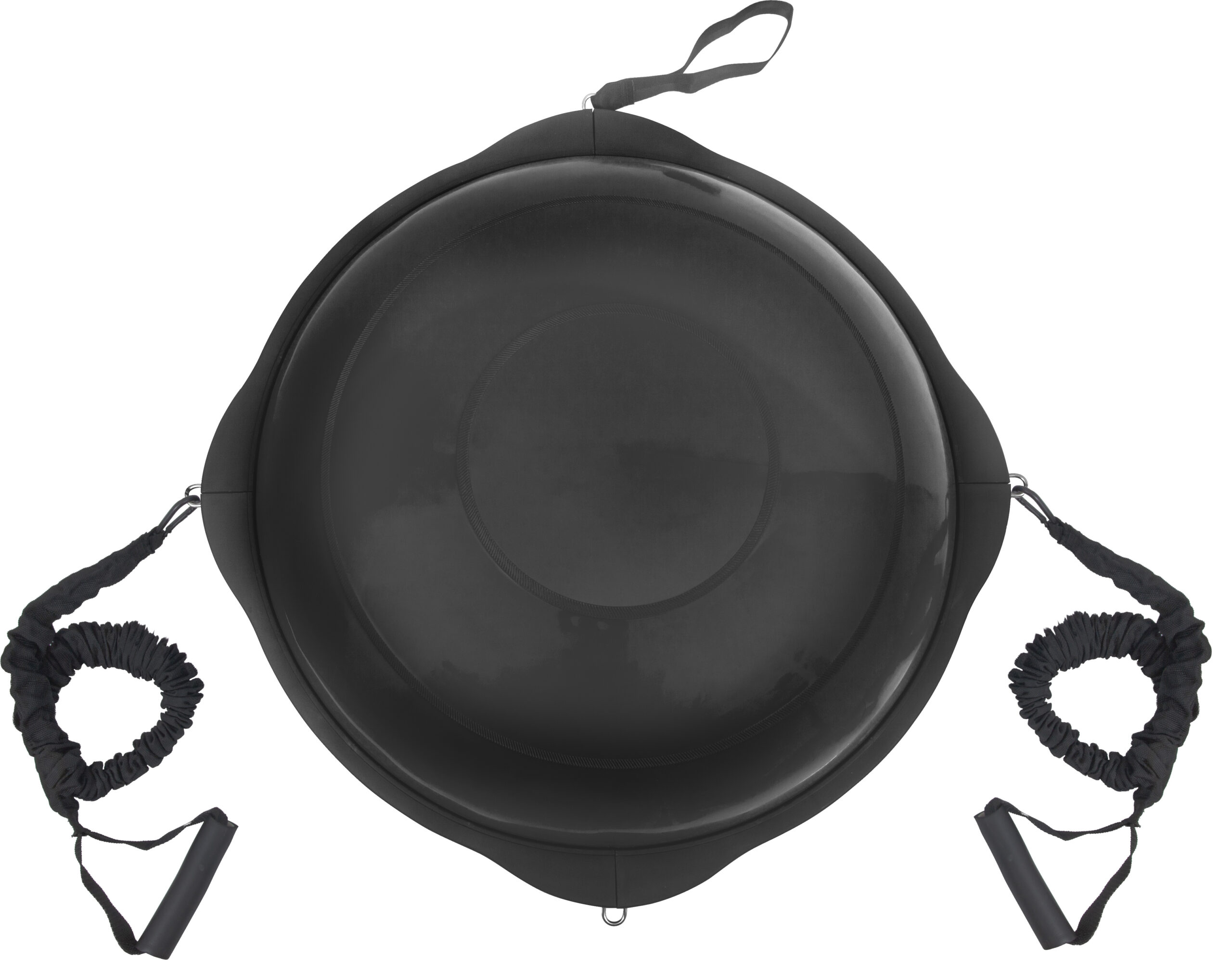 AMILA AMILA Balance Ball με Ξύλινη Βάση Mat Black 63cm 48193 - Image 4