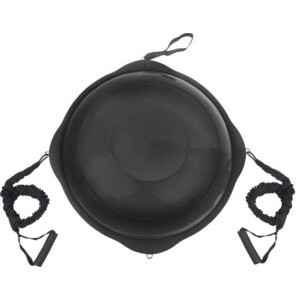 AMILA AMILA Balance Ball με Ξύλινη Βάση Mat Black 63cm 48193