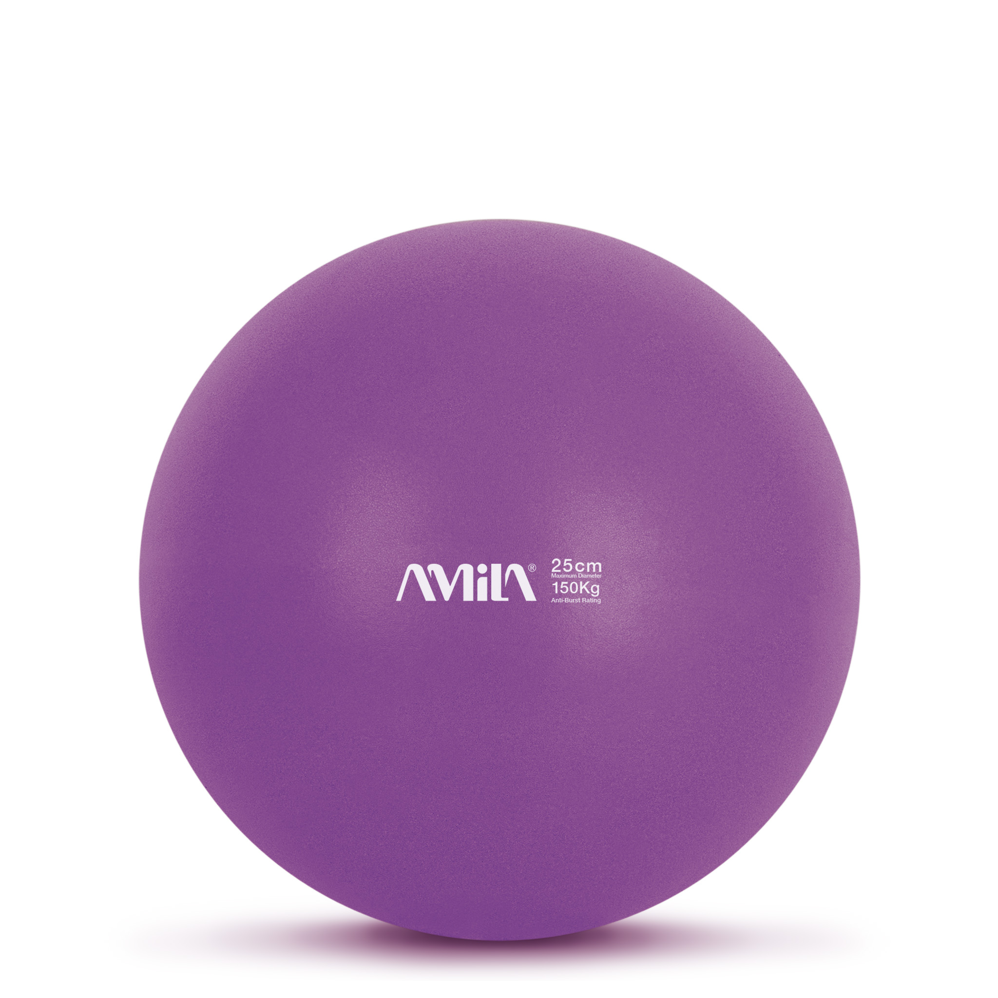 AMILA Μπάλα Pilates (Bulk) 25 cm - Μωβ 48431