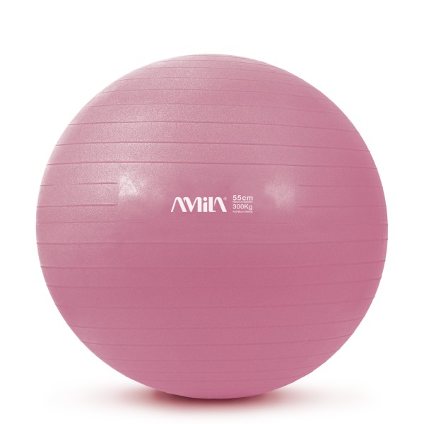 AMILA Μπάλα Γυμναστικής (Bulk) 55cm - Ροζ 48438