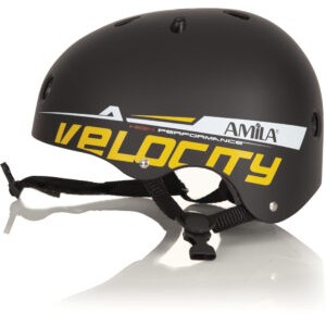 AMILA Προστατευτικό Κράνος Μαύρο ABS Medium 48989