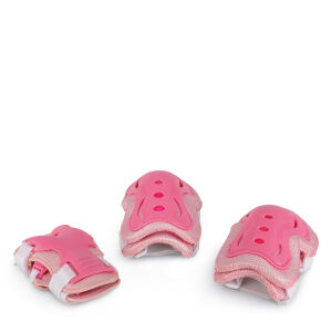 AMILA Σετ Προστατευτικών Skating L - Ροζ 49045