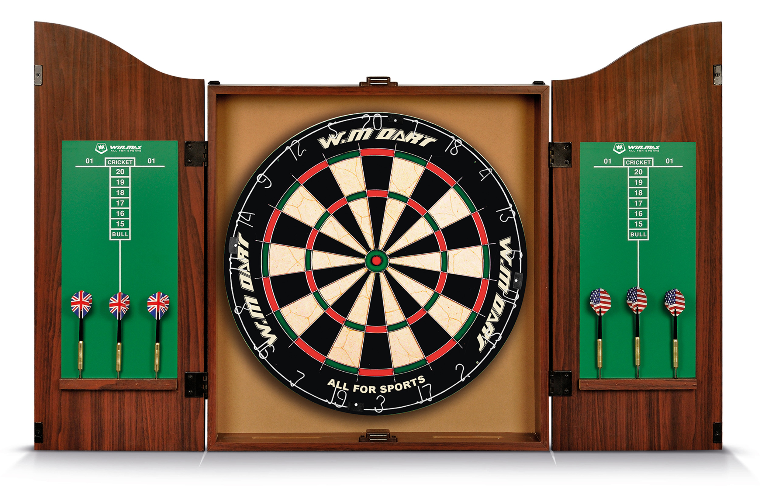 WIN MAX WELON Στόχος Τρίχινος σε Ξύλινη Θήκη Καράβι 49119 - Image 3