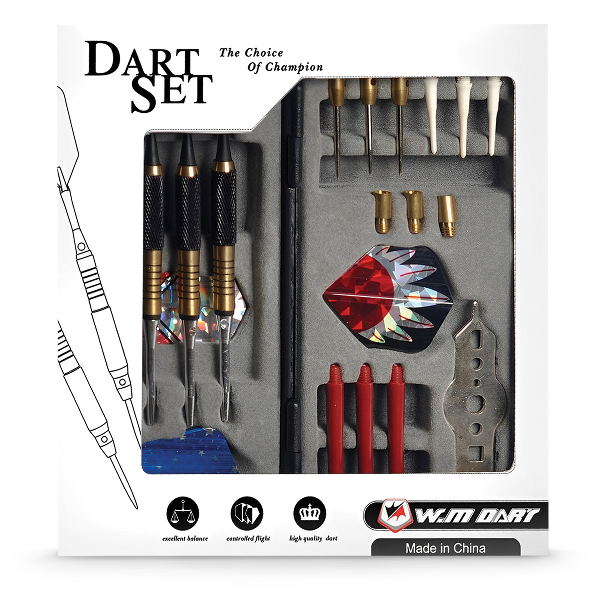 WIN MAX WELON Βελάκια Σετ με Σκληρή & Μαλακή Μύτη 18-20gr 49178 - Image 16