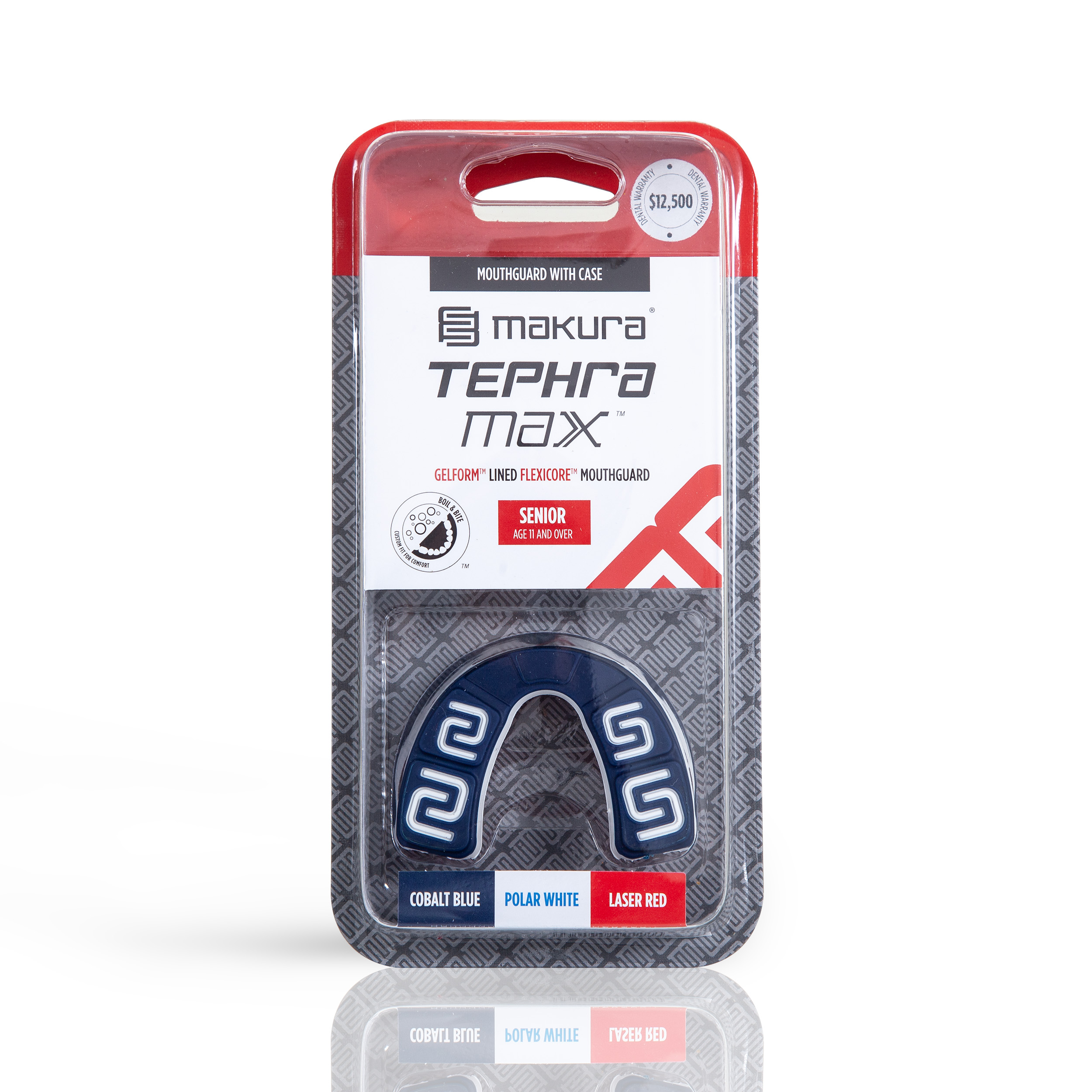 MAKURA Προστατευτικό Μασελάκι Makura Tephra Max Μπλε/Λευκό/Κόκκινο SR 6017514128 - Image 2