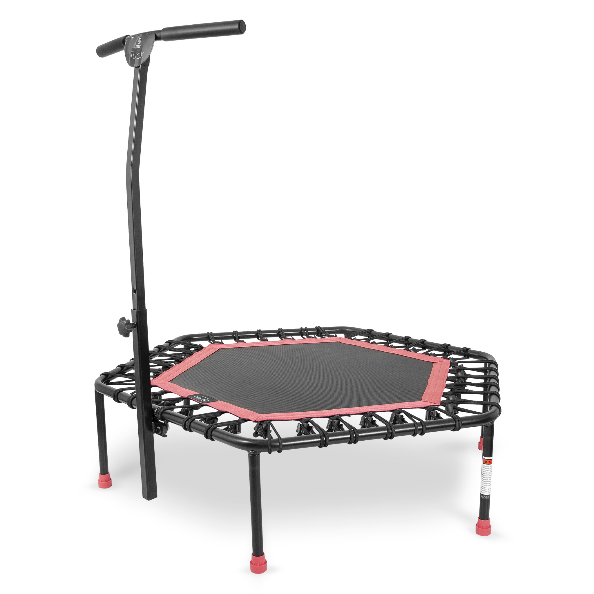 AMILA Εξάγωνο Τραμπολίνο με Λαβή Στήριξης Tuck Ροζ 70268 - Image 10