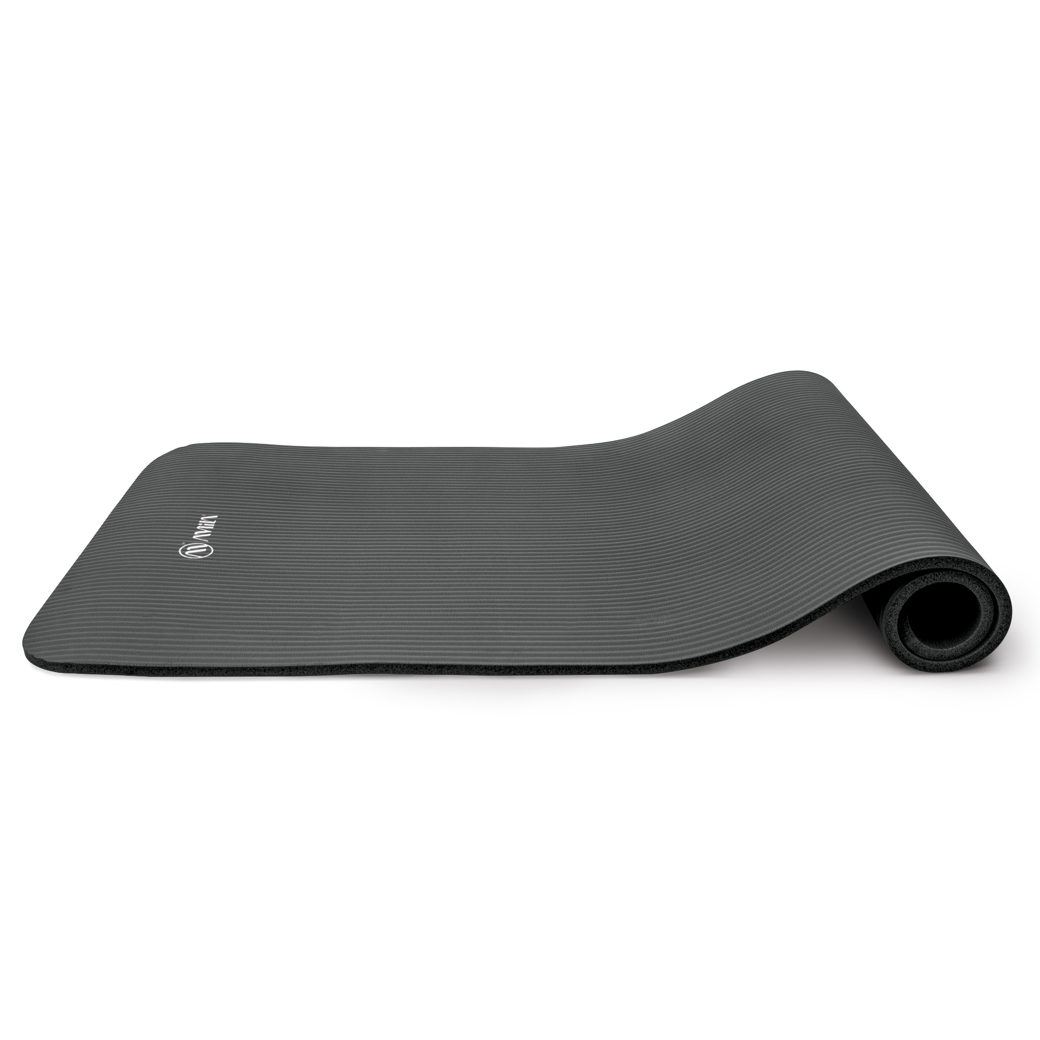 AMILA Στρώμα Γυμναστικής NBR 15mm 80Kg 183cm Μαύρο 81776 - Image 8