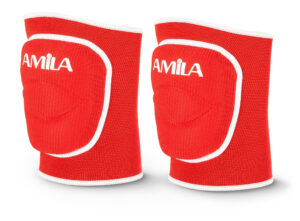 AMILA Επιγονατίδα Volley με Foam AMILA Κόκκινη Small 83006