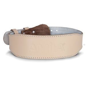AMILA Ζώνη Άρσης Βαρών AMILA Δερμάτινη Μπεζ A Quality M 8331002