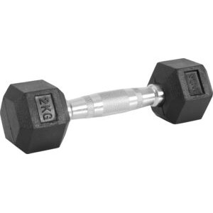 AMILA Αλτήρας Εξάγωνος Rubber Cover Class A - 2,0Kg 84535